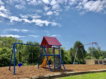 Playground and picnic area